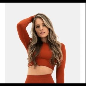 Balance Athletica long sleeve crop